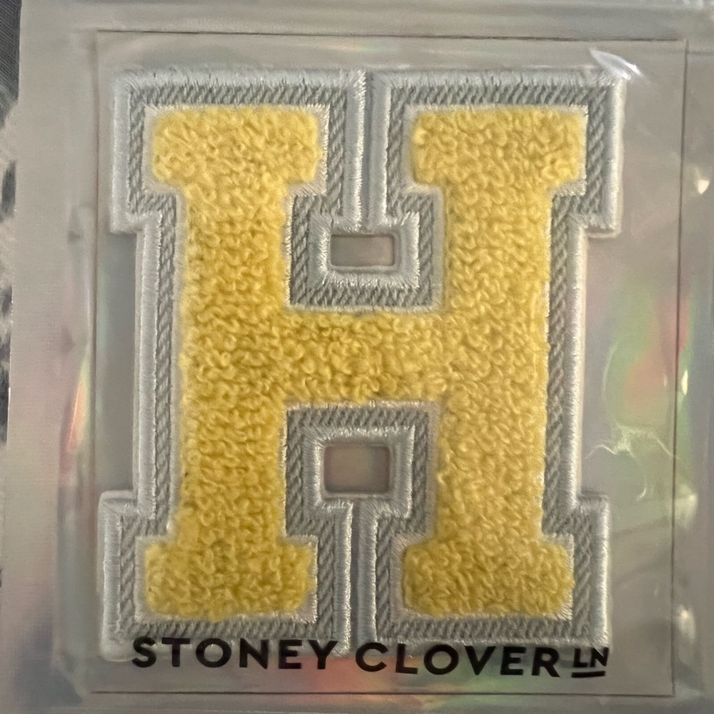 Stoney Clover Lane varsity letter patch